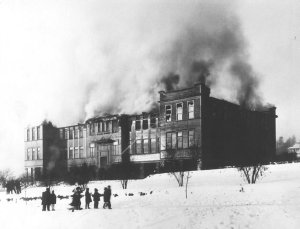 Une école en flamme ?